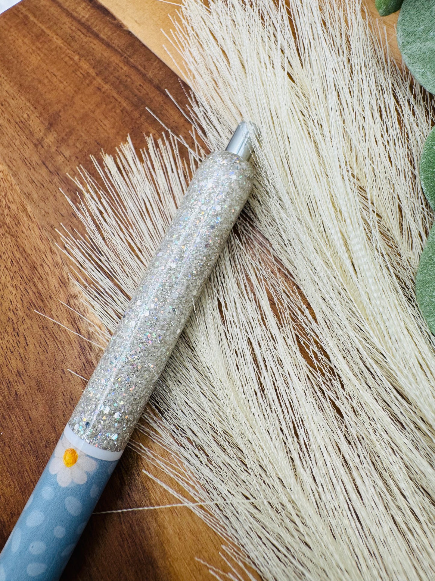 Gel Pen: Blue, Daisies | Color: Sinatra