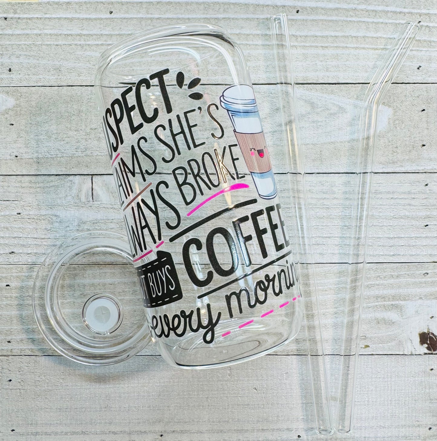 Suspect Claims Tumbler