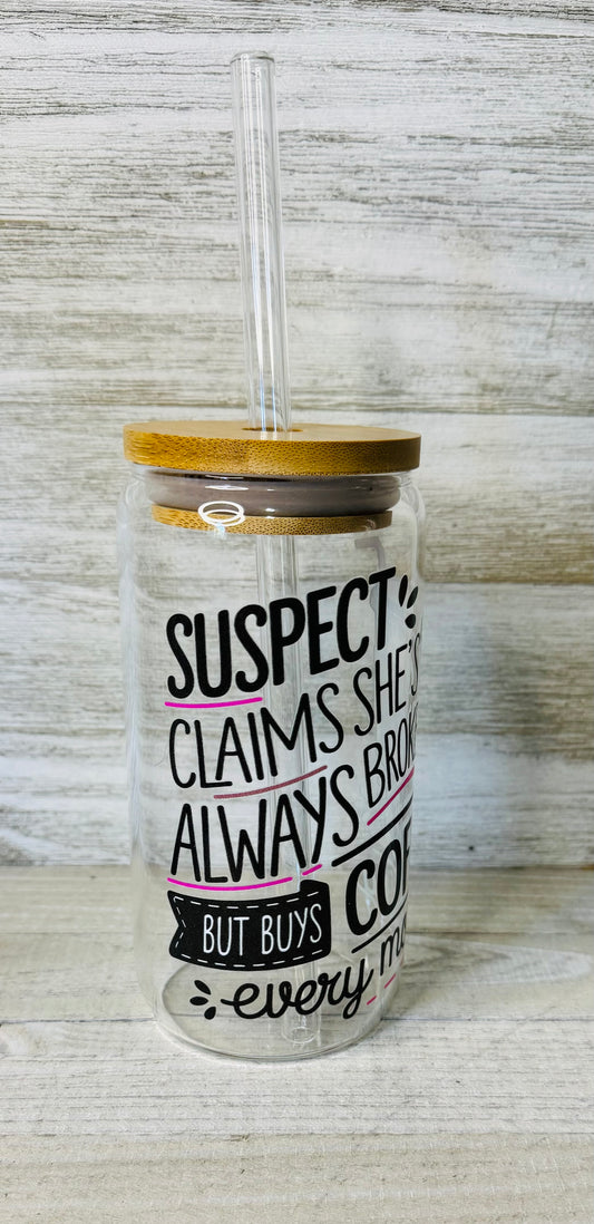 Suspect Claims Tumbler
