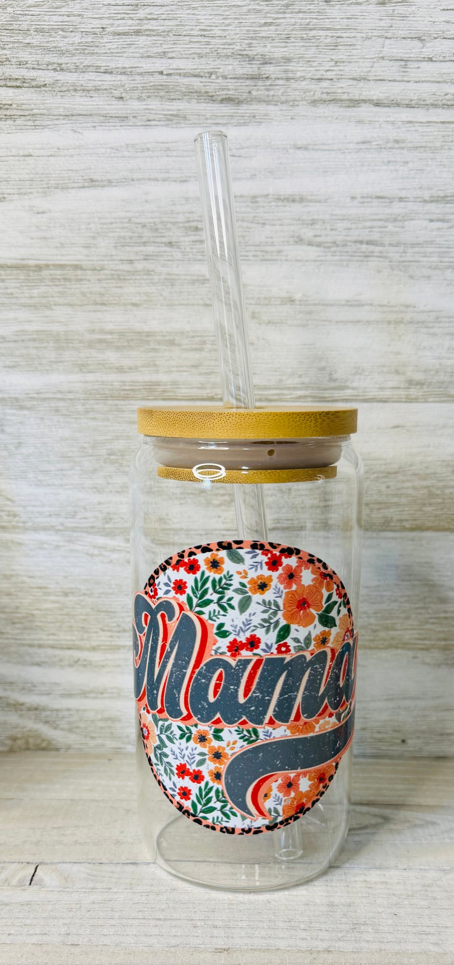 Mama Floral Tumbler