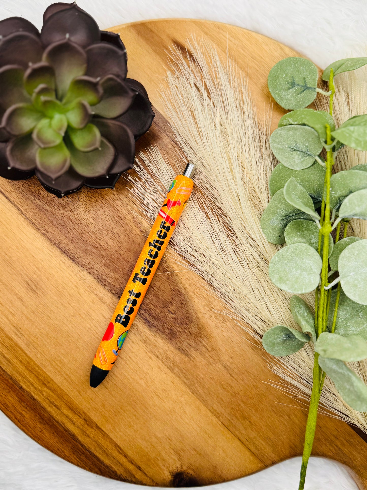 Gel Pen: Best Teacher | Color: Hunter