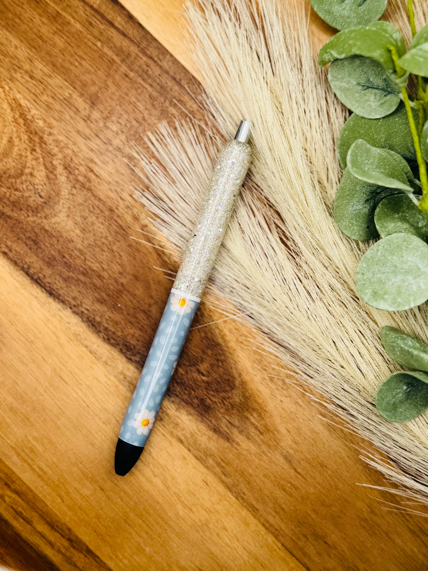 Gel Pen: Blue, Daisies | Color: Sinatra