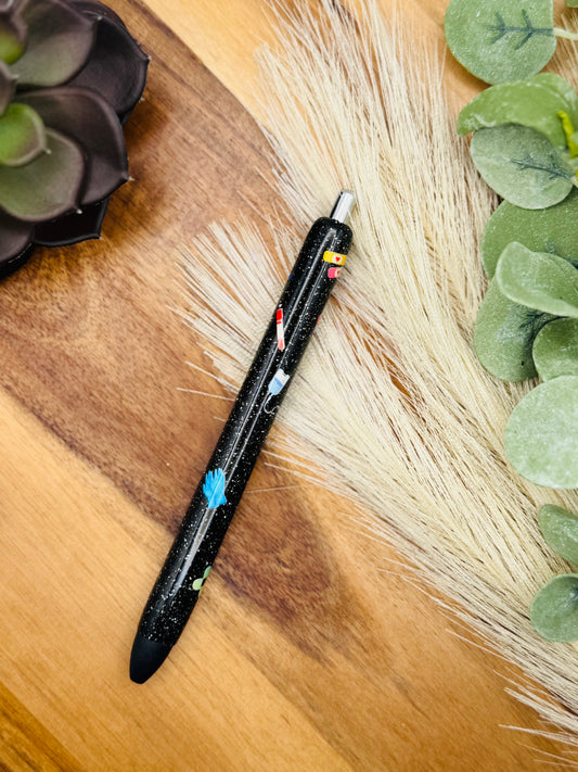Gel Pen: Medical Decals | Color: Rip