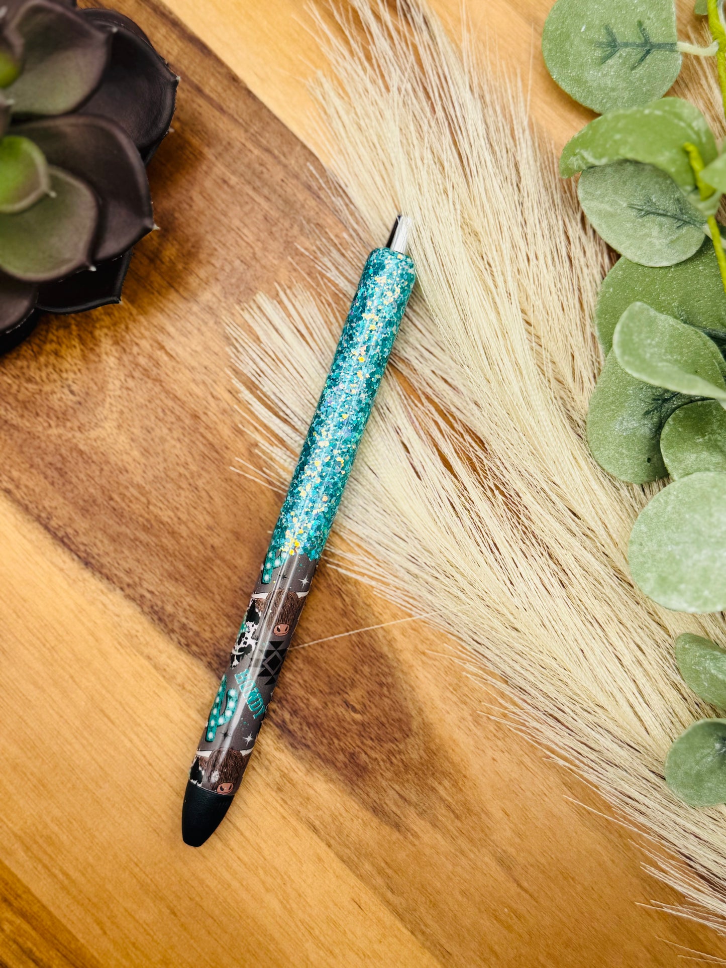 Gel Pen: Howdy Western Theme | Color: Breakfast at Tiffanys