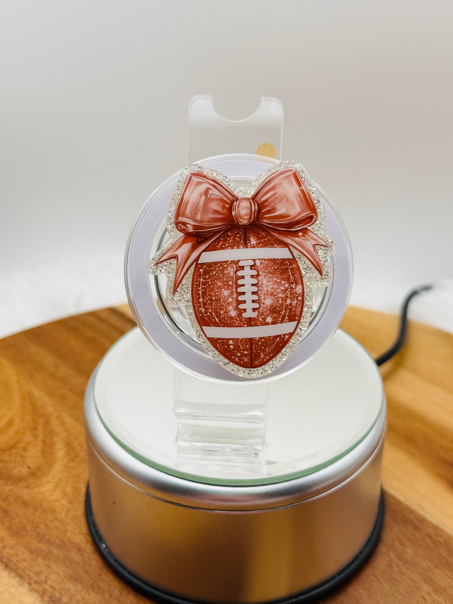 Phone Grip | Football Bow