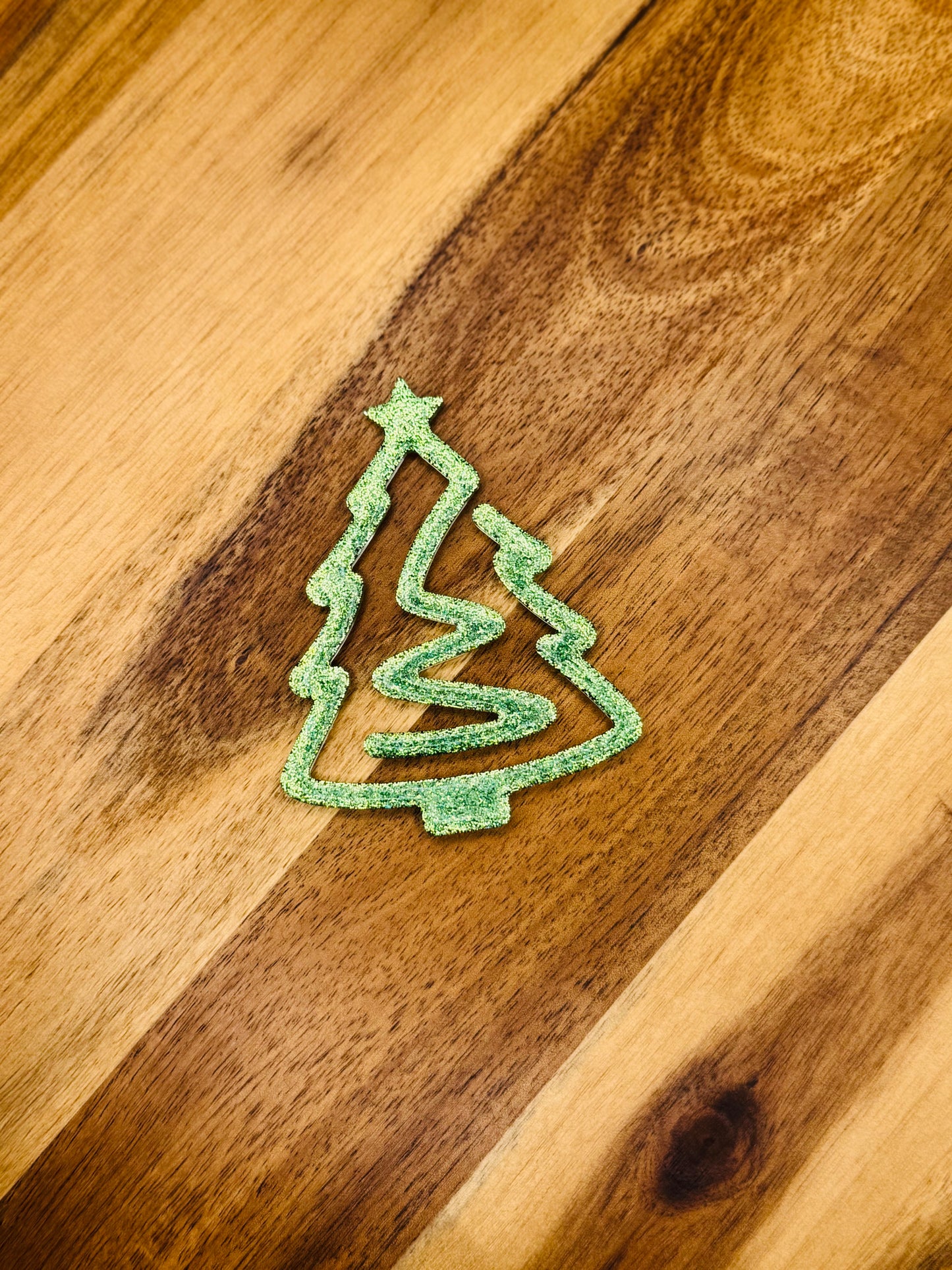 Jumbo Paperclip | Green Christmas Tree