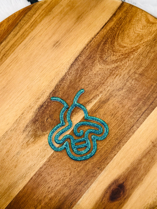 Jumbo Paperclip - Blue Bee