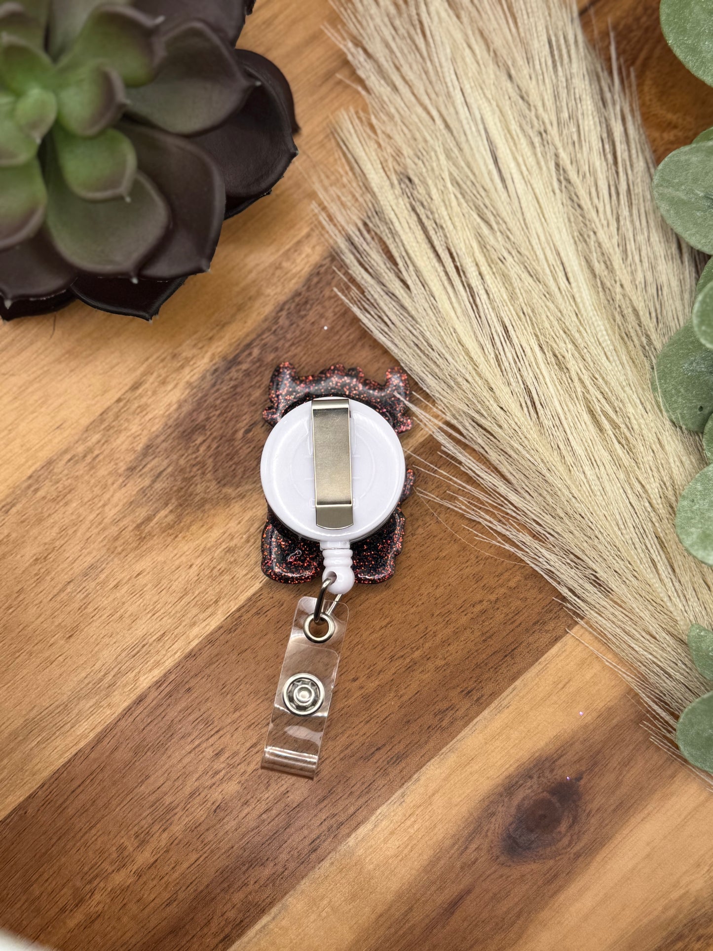Cow Badge Reel