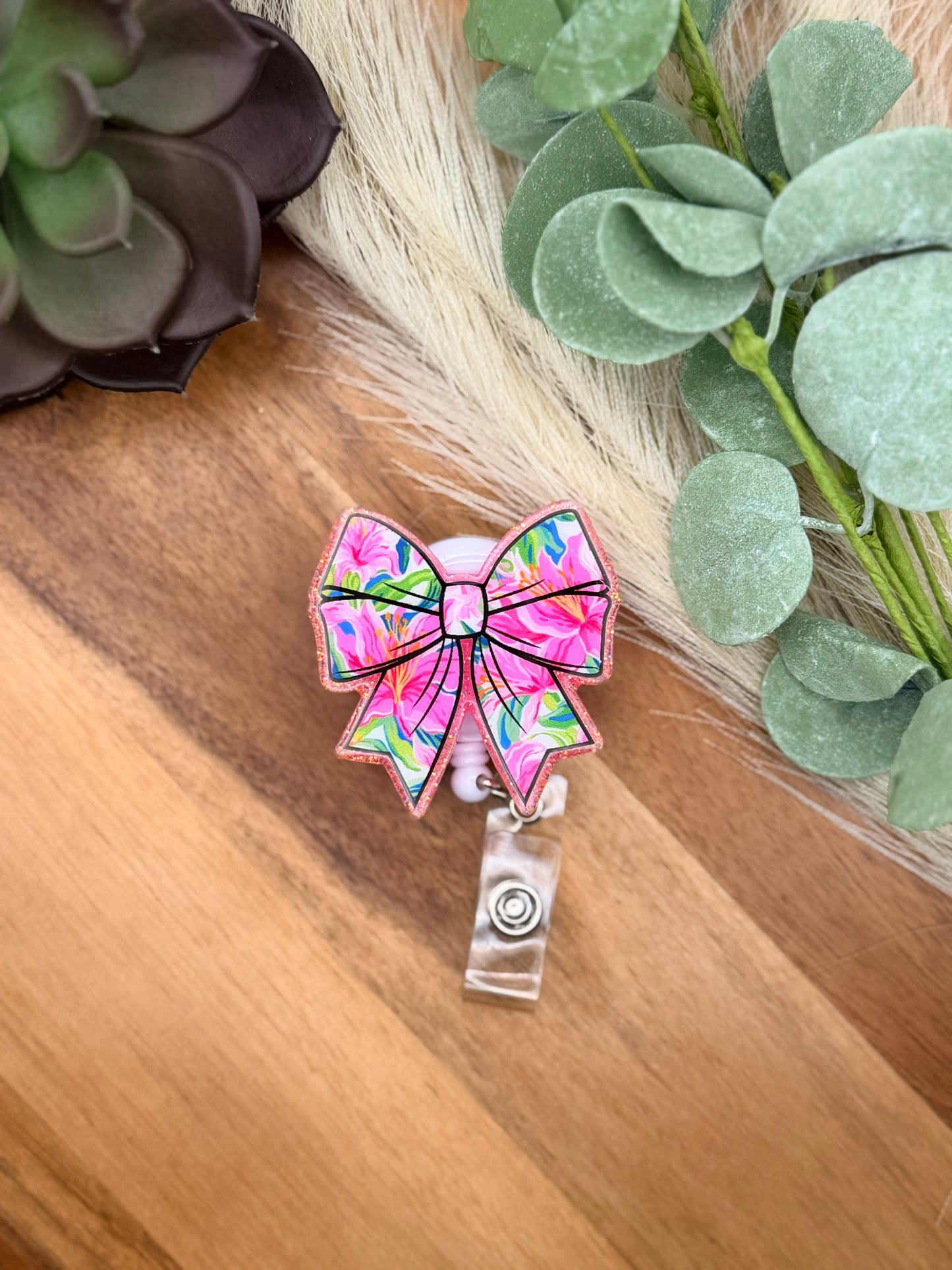 Lily Bow | Badge Reel