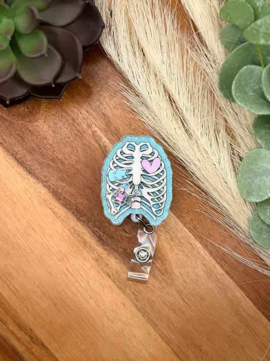 Rib Cage XRAY | Shaker Badge Reel