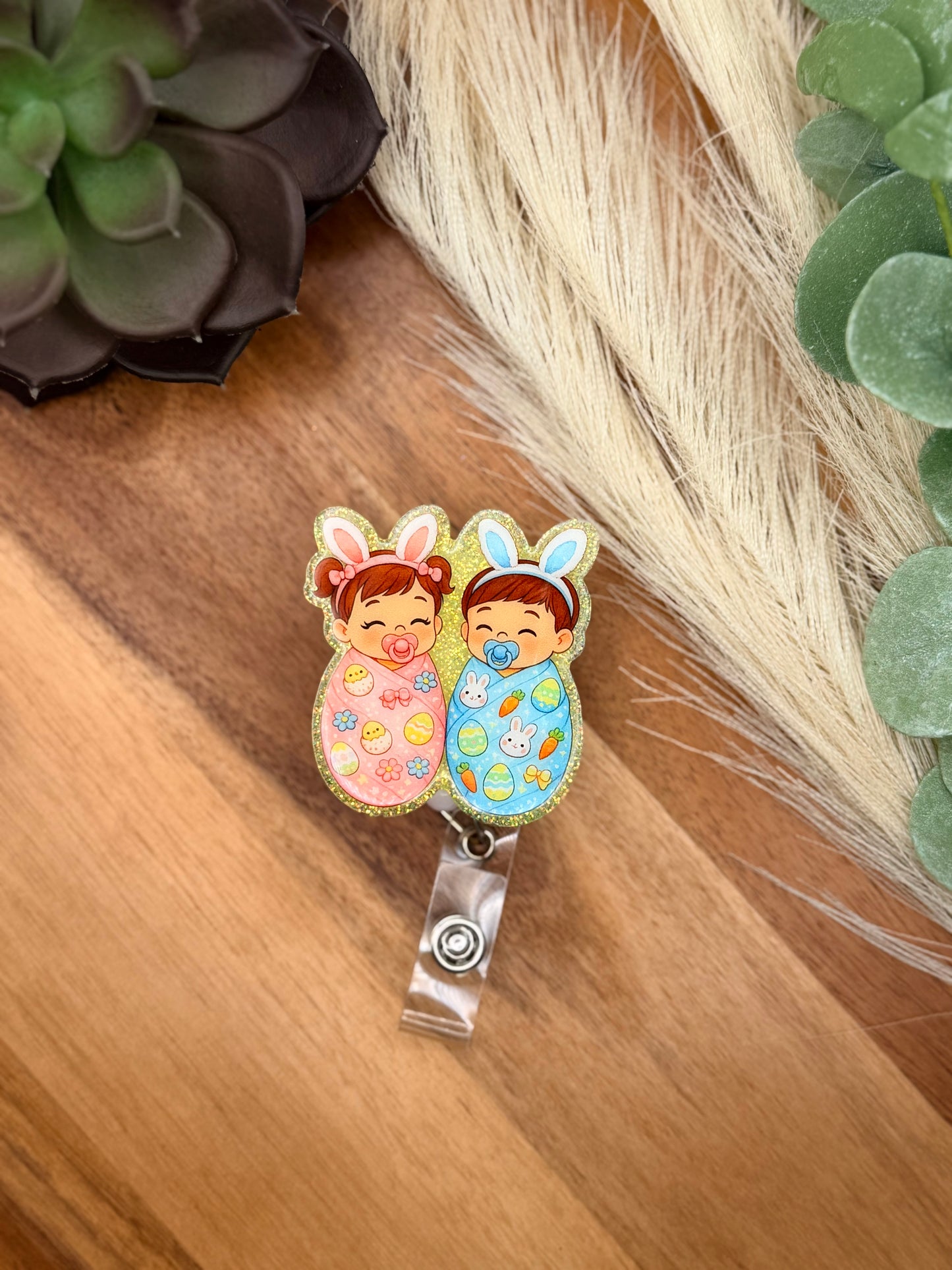 Easter Twin Babies | Badge Reel