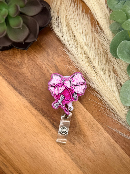 Phlebotomy Bow | Badge Reel