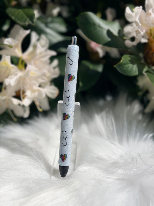 Nurse Rainbow Cheetah Gel Pen 104