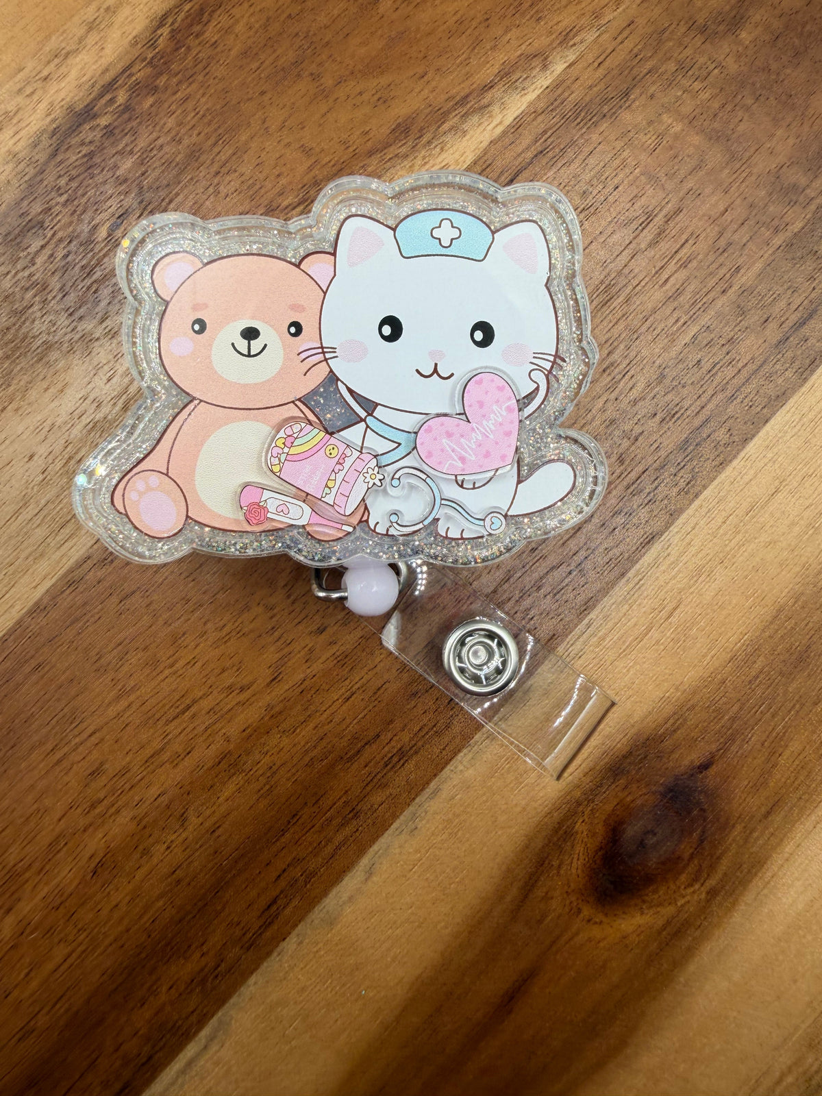 Stuffed Animal | Shaker Badge Reel 278