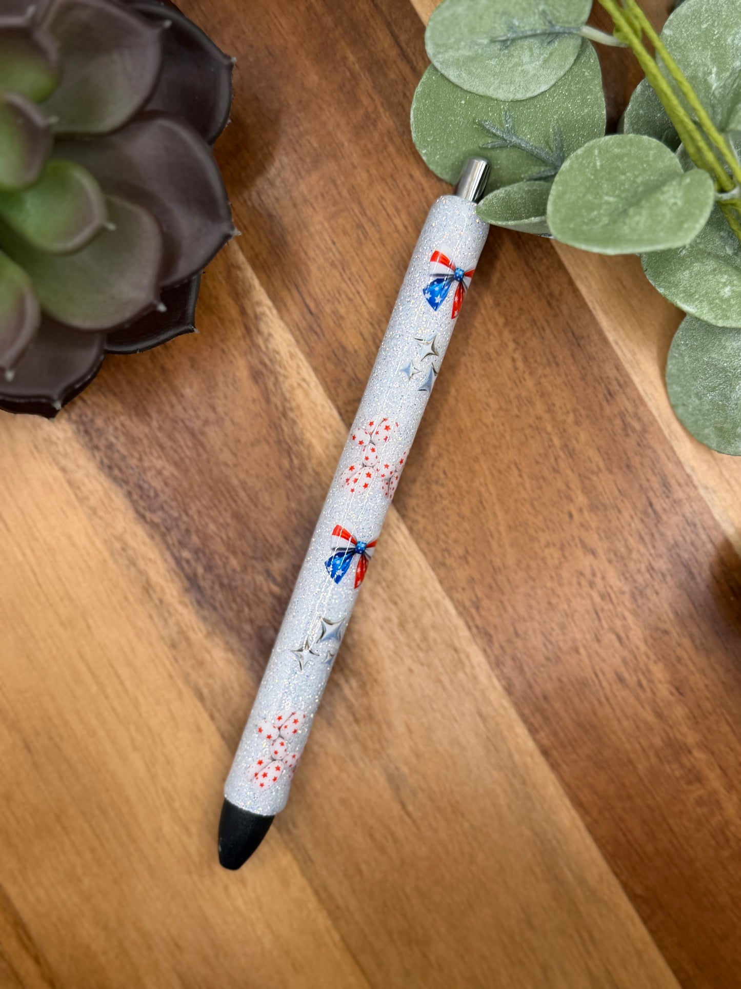 4th of July Balloon Dog and Bows | Gel Pen 425