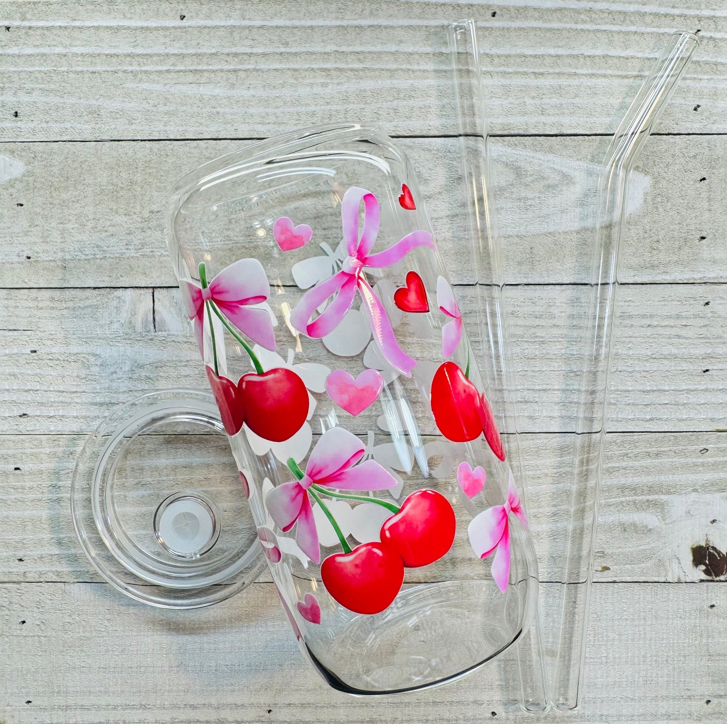 Bows and Cherries Tumbler
