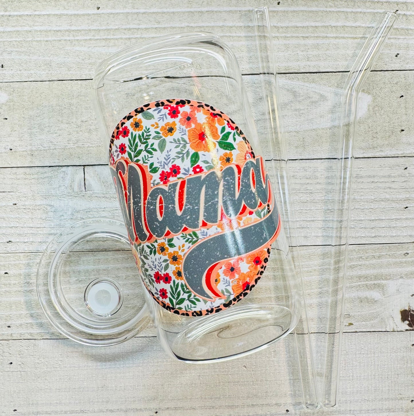 Mama Floral Tumbler